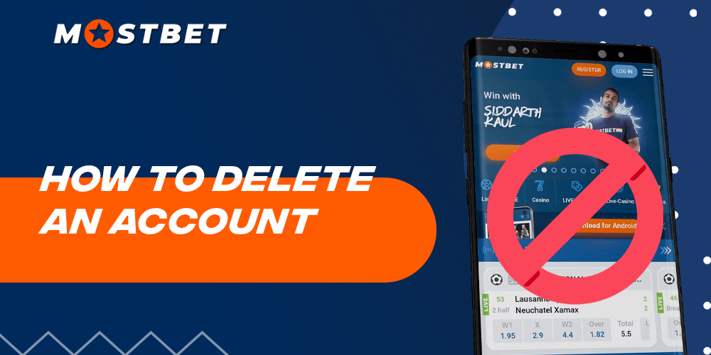 Step-by-step guide for removing your profile from the Mostbet betting platform