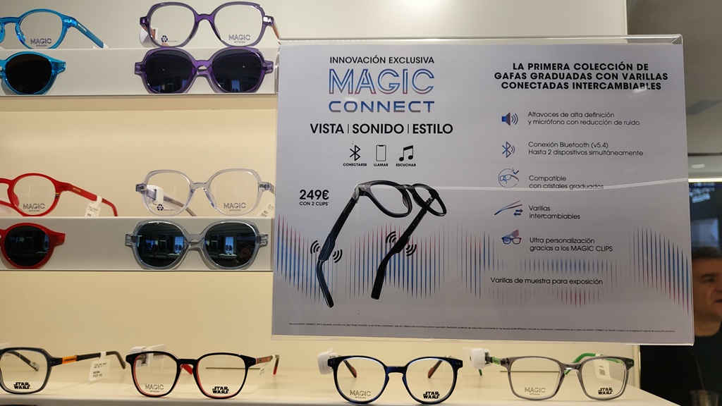 Afflelou Unveils Magic Connect: Connected Prescription Glasses