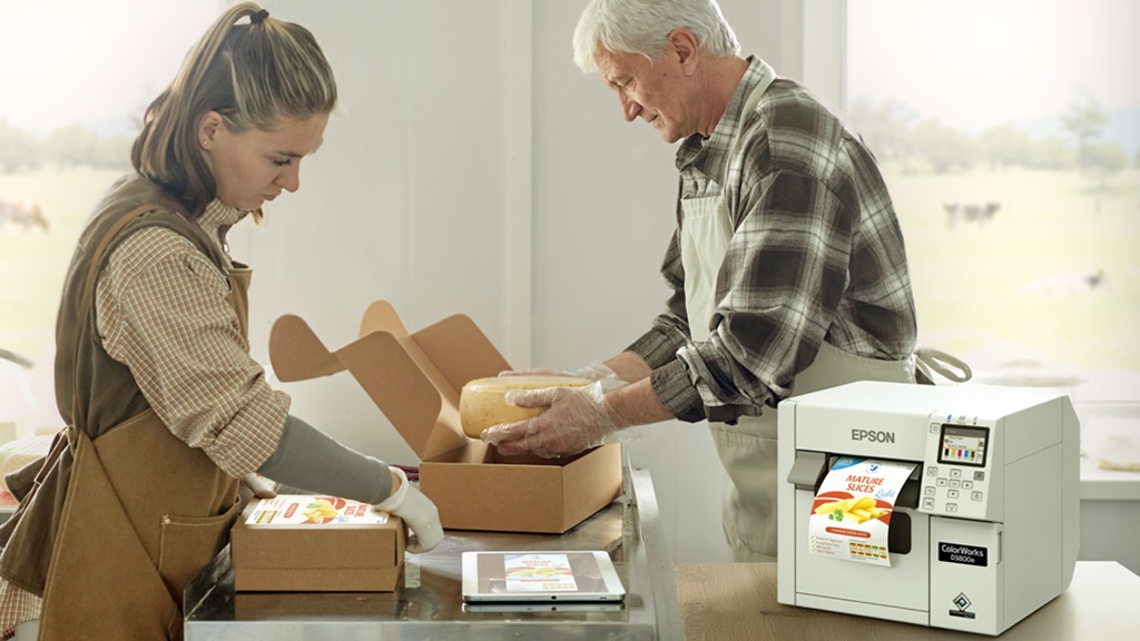 Epson Launches the New CW-D3800e Color Label Printer